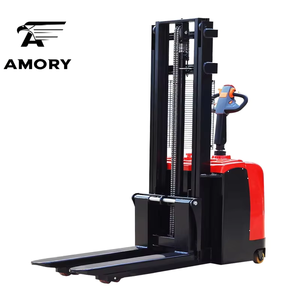 Apilador de Palés Completo CQD1025 de Fácil Operación, Capacidad de 1000 kg, Alcance Frontal con Conducción de Pie - Product Image 3