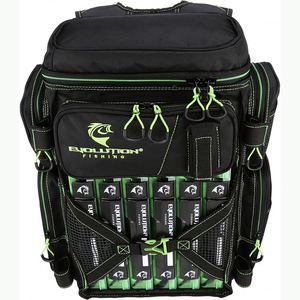 Muestra Gratuita: Mochila de Pesca Resistente de Nailon y Poliéster, Bolsa Impermeable para Aparejos de Pesca con Contenedor de Plástico para Señuelos - Product Image 1