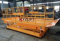 Table élévatrice à ciseaux hydraulique stationnaire à charge lourde personnalisée XYZLIFT