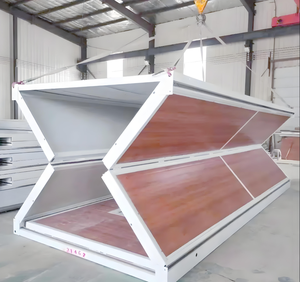 20Ft all'ingrosso pieghevole pieghevole <span class=keywords><strong>Flat</strong></span> <span class=keywords><strong>Pack</strong></span> casa contenitore 40 piedi casa pieghevole contenitore - Product Image 2