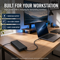 NOUVEAU Adaptateur Secteur 165W USB-C Chargeur pour Ordinateur Portable Workstation Câble d'Alimentation Quotidien de 1,8m pour Dell Séries 5690 5680 Garantie Usine 1 An