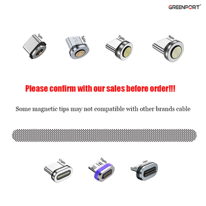 Từ tính sạc cáp dữ liệu iOS & Micro & Loại C (USBC) đầu nối nam châm Adapter lời khuyên - Product Image 2