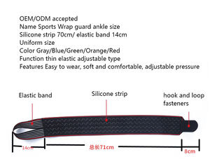 Attelle de pied réglable Support de cheville Tendinite péronière Tendon d'Achille Attelle de cheville Wrap - Product Image 5