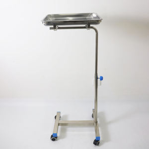 병원 가구 외과 수술실 기기 의료 카트 사각 테이블 스테인레스 스틸 Mayo 트레이 트롤리 4 륜 - Product Image 6