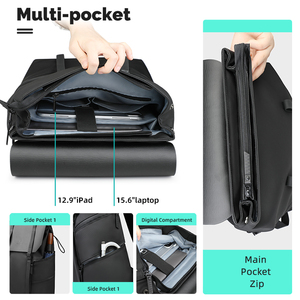 Customized logo <strong>Backpack</strong> New Business Waterproof <strong>Computer</strong> <strong>Backpack</strong> Men's Large Capacity Outdoor Student School Bag - Product Image 4