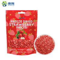 Hete Aanbieding Gedroogde Aardbeien 100% Natuurlijk Gedroogde Aardbeien Snacks Groothandel Gedroogde Aardbeienkruimels