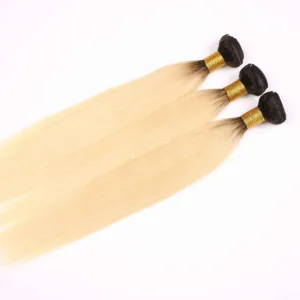 straight Human Hair Bundle with Lace Closure Set Extensions Wholesale Brazilian Cuticle Aligned Virgin Hair Weave