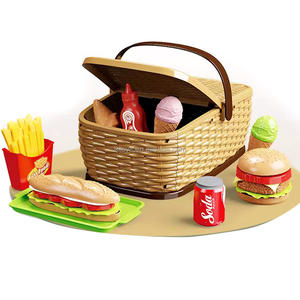 Juego de Picnic de Juguete de Plástico LK Toys, Set de Fiesta, Canasta de Picnic para Niños Pequeños, Set de Cocina, Regalos para Niñas - Product Image 2