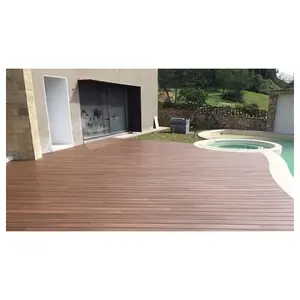 Hot Selling Waterproof Hollow Exterior Wpc Decking For Flooring Cheap Price Hollow Hole Wood Plastic Composite Board