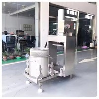 RVS Verticale Hydraulische Koude Pers Sapcentrifuge Commerciële Fruitpers voor Vruchtensapverwerking in Drankfabrieken