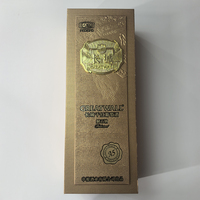 Boîte à vin pliante à fermeture magnétique personnalisée Emballage cadeau de luxe avec impression de logo