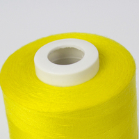 Multi Color 3 Strand 100% Polyester Core Spun Texturized Yarn High Tenacity Yarn Dyed Ring Spun Standard Twist Knitted Sewing