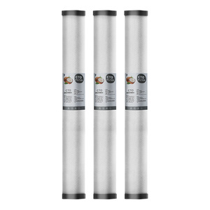 แท่งคาร์บอน CTO ขนาด 20 นิ้ว 505x70 มม. ไส้กรองแบบ Sintered สำหรับเครื่องกรองน้ำบาดาลและน้ำประปา - Product Image 4