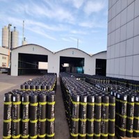 3mm SBS-modifizierte Bitumen-Dachabdichtungsmembran mit roten Mineralgranulaten für Villendächer – Direkt vom Hersteller