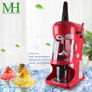 Kakigori machine / Korean snow bingsu machine maker / ice shaver machine