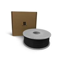 Filament d'impression 3D Original Bamboo Lab PLA Basic-Black (10101) facile à imprimer, 1,75 mm, haute résistance, biodégradable pour AMS