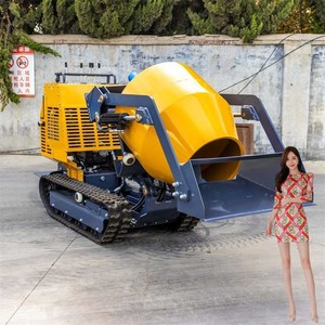 2025 usine Portable petit équipement de mélange bétonnière Machine réservoir vente 2cbm 3cbm pompe à chenilles noyau d'engrenage - Product Image 6