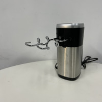 Mixeur à main puissant à 5 vitesses, mode turbo, en acier inoxydable, pour aliments, œufs, gâteaux, fouet, bâton, mixeur électrique à main, pétrin