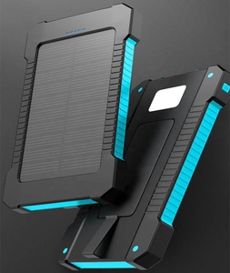 Caliente Banco de la energía Solar impermeable Cargador Solar de 8000mAh, 2 puertos USB <span class=keywords><strong>externa</strong></span> cargador banco de energía para Xiaomi MI <span class=keywords><strong>iPhone</strong></span> <span class=keywords><strong>8</strong></span> smartphone - Product Image 2