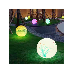 Impression de logo personnalisée 220V Big Ball led Glowing Garden Lights indoor outdoor - Product Image 5