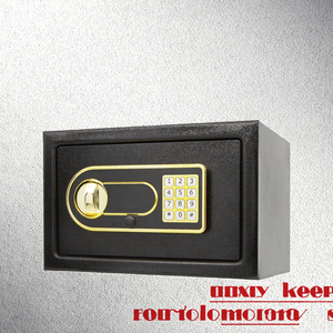 Duotai 17E All-Steel 1.5mm Thick Mini Coin Cabinet Electronic Digital <b>Lock</b> In-Wall Safe Money Piggy Bank Household <b>Box</b> - Product Image 3