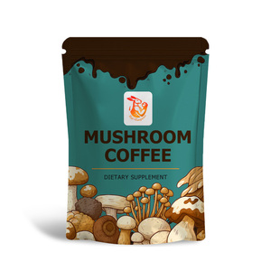Café en Polvo con Hongos de Marca Privada que Mejora la Claridad Mental con Aceite MCT y 6 Hongos, Café Energético en Polvo - Product Image 1