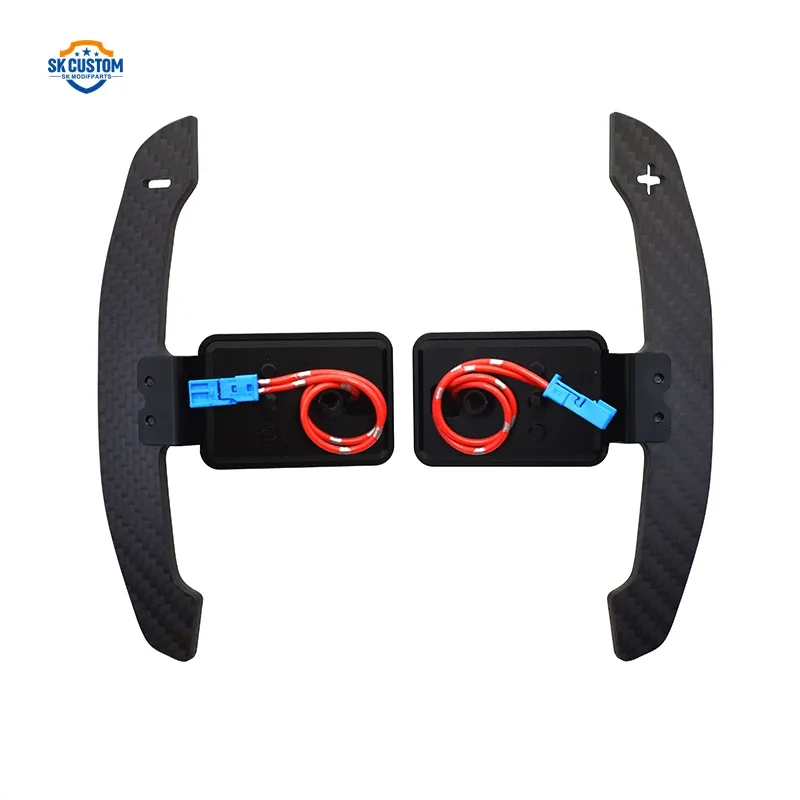 SK Paddle leve magnetiche in carbonio personalizzato per BMW G01 G20 m340 G37 G42 F90 Supra A90 estensore del cambio del volante