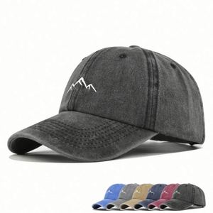 Nouvelle Casquette de Baseball Unisexe Rétro Délavée 2025 avec Logo Personnalisé, Broderie 3D Sportive et Formelle, Chapeau de Rue Sportif - Product Image 1