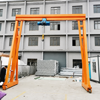 Grue portique électrique mobile YUFEI 2, 3, 5, 10 tonnes, type A, réglable en hauteur, pour machine d'injection de moules