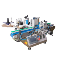 Machine d'étiquetage automatique de petite taille LK-S250Z |   10ml-500ml |   pour bouteilles coniques rondes en plastique et en verre