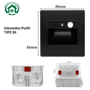 Pano.V SNI 86 Embedded Corridor, Hallway, Staircase, Intelligent Human Body <b>Sensor</b>, Household LED <b>Night</b> <b>Light</b>, Step <b>Light</b> - Product Image 3