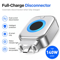Adaptateur intelligent de déconnexion automatique pour chargeur, avec fonction d'éjection et de reconnexion automatique, pour arrêter et couper la charge des appareils mobiles
