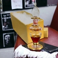 Flacon de parfum de luxe vide rechargeable en verre soufflé égyptien, flacon d'attar en gros pour marques de parfums et cadeaux d'événements