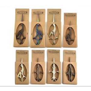 Tesoura de guindaste de aço inoxidável, pequena tesoura vintage de bordado - Product Image 6