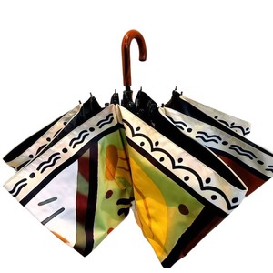 Paraguas para Sol y Lluvia de 100 cm, 8 Varillas, Marco de Aleación, Poliéster, Apertura Manual, para Viajes - Product Image 5
