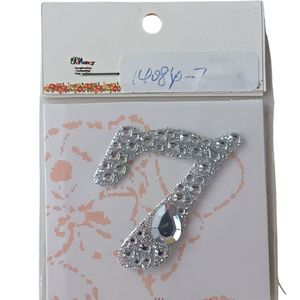 Pegatinas de gemas de cristal autoadhesivas con purpurina, pegatinas de números de diamantes de imitación de cristal <span class=keywords><strong>Blinger</strong></span> - Product Image 2