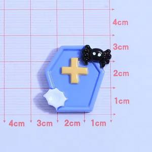 Muestra gratis elfo murciélago bruja diseño flatback moldes <span class=keywords><strong>de</strong></span> Halloween adornos <span class=keywords><strong>de</strong></span> resina para pinzas para el cabello - Product Image 4