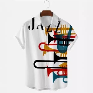 Camisa Casual de Moda con Estampado 3D Hawaiano, Playera de Manga Corta para Vacaciones en la Playa, Prenda Ligera y Transpirable para Hombre, Ropa de Verano - Product Image 2