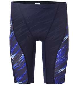 Bañadores de natación de cinco puntos para hombre, natación de piernas medianas, entrenamiento profesional para piscina, anticloro, bañadores competitivos - Product Image 4