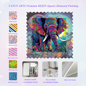 Premium Diy Diamant Peinture Kit <span class=keywords><strong>Girafe</strong></span> Animal Peinture Diamant Peinture Oeuvre Résine Diamant - Product Image 1