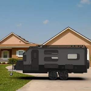Caravane tout-terrain robuste à suspension indépendante pour <span class=keywords><strong>camping</strong></span>-car, maison de vacances, voyage et loisirs hybrides - Product Image 1