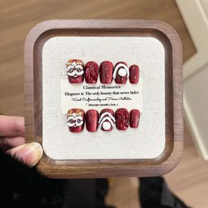 <span class=keywords><strong>Uñas</strong></span> postizas hechas a mano, <span class=keywords><strong>León</strong></span> Oriental <span class=keywords><strong>uñas</strong></span> de alta gama pintadas a mano en 3D al por mayor, proporcionando <span class=keywords><strong>Uñas</strong></span> <span class=keywords><strong>acrílicas</strong></span> de alta calidad. - Product Image 1