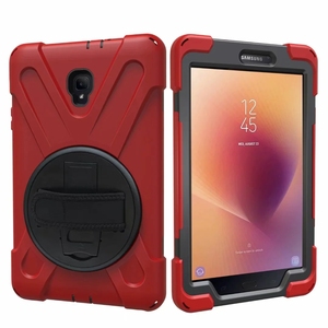 Vỏ Bảo Vệ Ba Lớp Máy Tính Bảng Chắc Chắn Với Giá Đỡ Xoay 360 Độ/Dây Đeo Tay Cho Samsung Galaxy Tab A 8.0 Inch T380/T385 - Product Image 5