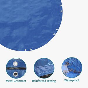 Precio barato Fácil de limpiar Cubierta de piscina impermeable Instalación rápida Bches Vnementiel - Product Image 2