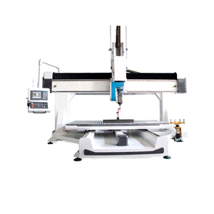 Fresadora de Madera de 5 Ejes con Rotatorio 1325 220V, Máquina para Trabajar la Madera, Máquina de Tallado de Madera 3D, Precio - Product Image 2