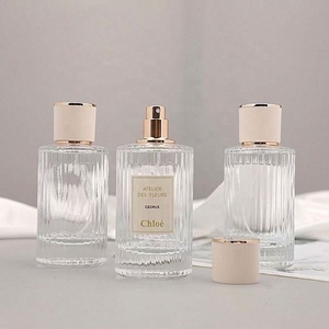 Hot Sale 30ml 50ml 100ml Glass <b>Sample</b> Vials Custom Label Sticker <b>Perfume</b> Spray <b>Bottle</b> Refillable Travel Spray <b>Perfume</b> <b>Bottle</b> - Product Image 2
