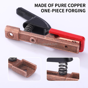 Venta al por mayor Europa estándar Industrial 300A CE certificado latón y hierro soporte de electrodo de soldadura en línea disponible - Product Image 6