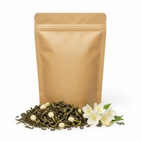 Thé vert au jasmin en vrac 500g – Ingrédient parfumé en gros pour les salons de thé et les boutiques de lait au thé