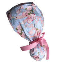 Bonnet de chirurgien personnalisé imprimé avec doublure en satin, ajustable, pour femmes, OEM ODM