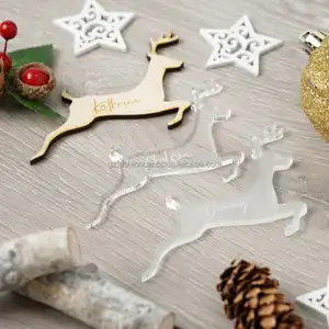 custom acrylic Wine Topper Wedding Favor and Personalized Christmas Drink Tags with Pressure Clip with laser cut logo